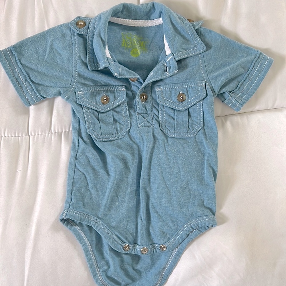 Boys Utility Onesie